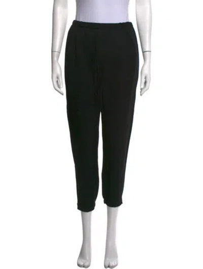 Pre-owned Zero + Maria Cornejo Straight Leg Pants In Black