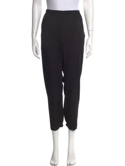 Pre-owned Zero + Maria Cornejo Straight Leg Pants In Black