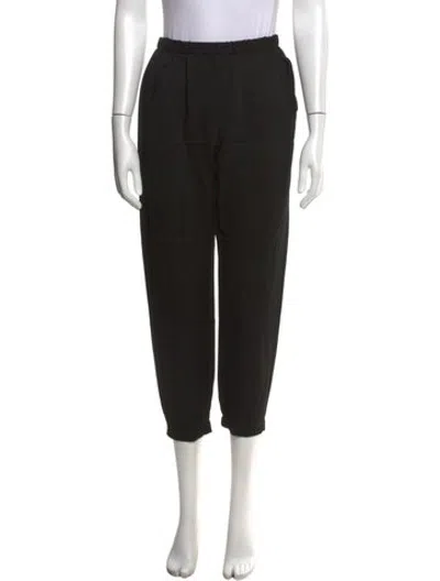 Pre-owned Zero + Maria Cornejo Straight Leg Pants In Black