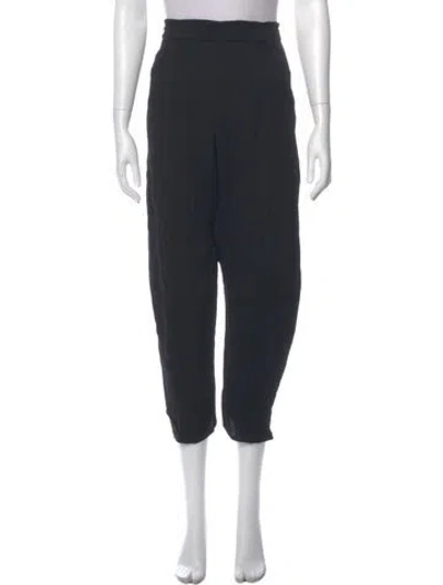 Pre-owned Zero + Maria Cornejo Straight Leg Pants In Gray