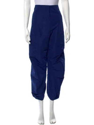 Pre-owned Zero + Maria Cornejo Straight Leg Pants W/ Tags In Blue
