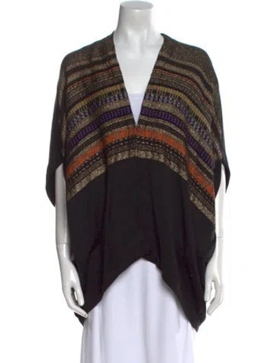 Pre-owned Zero + Maria Cornejo Striped In Black