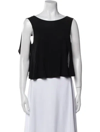 Pre-owned Zero + Maria Cornejo Vest In Black