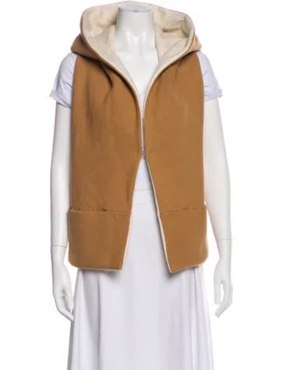 Pre-owned Zero + Maria Cornejo Vest In Neutral