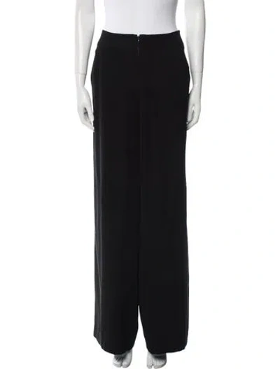 Pre-owned Zero + Maria Cornejo Wide Leg Pants In Black