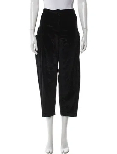 Pre-owned Zero + Maria Cornejo Wide Leg Pants In Black