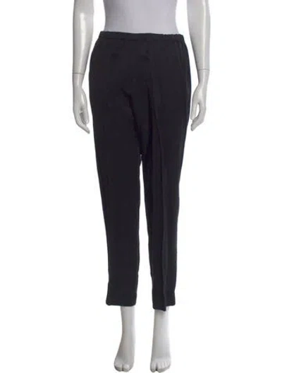 Pre-owned Zero + Maria Cornejo Wide Leg Pants In Black