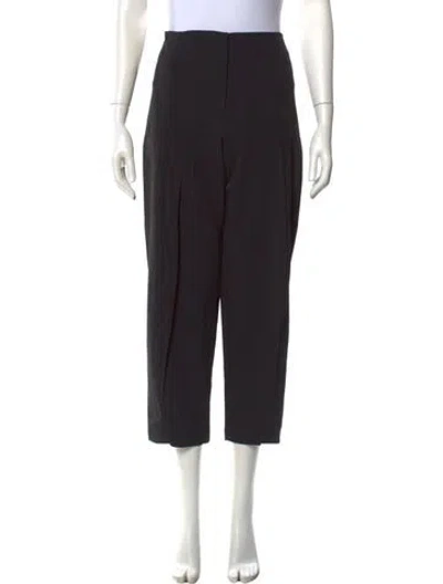Pre-owned Zero + Maria Cornejo Wide Leg Pants In Black