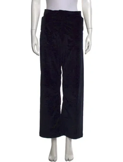 Pre-owned Zero + Maria Cornejo Wide Leg Pants In Black