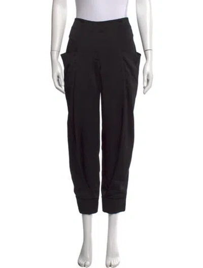 Pre-owned Zero + Maria Cornejo Wide Leg Pants In Black