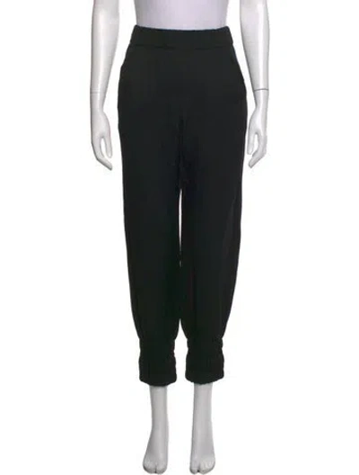 Pre-owned Zero + Maria Cornejo Wide Leg Pants In Black