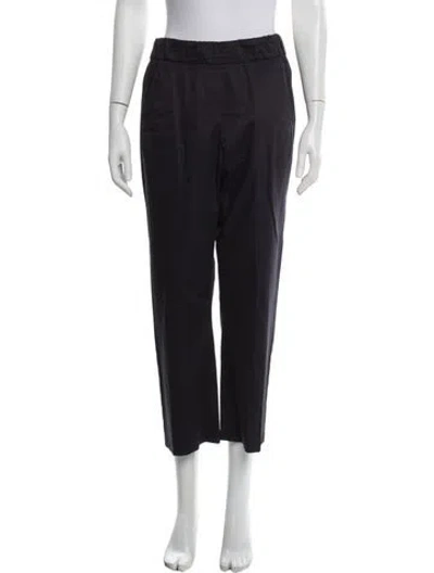 Pre-owned Zero + Maria Cornejo Wide Leg Pants In Blue