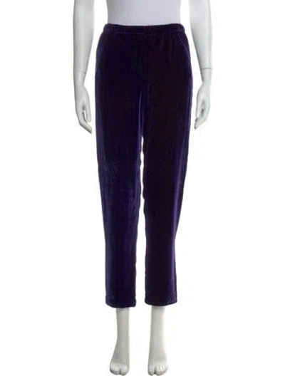 Pre-owned Zero + Maria Cornejo Wide Leg Pants In Blue