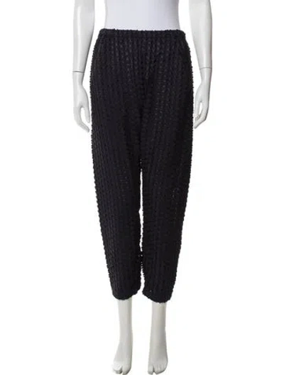 Pre-owned Zero + Maria Cornejo Wide Leg Pants In Blue