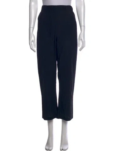 Pre-owned Zero + Maria Cornejo Wide Leg Pants In Blue