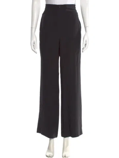 Pre-owned Zero + Maria Cornejo Wide Leg Pants In Gray