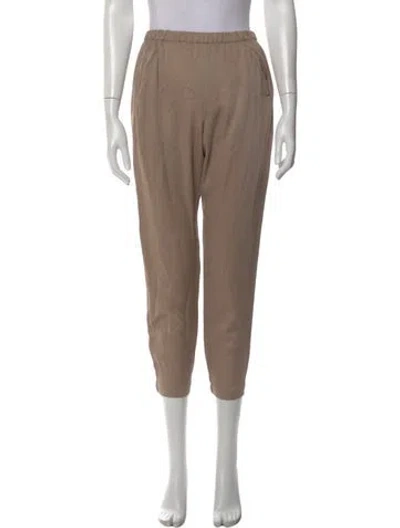 Pre-owned Zero + Maria Cornejo Wide Leg Pants In Neutral