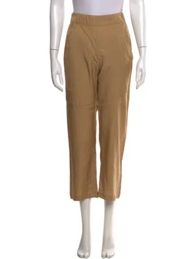 Pre-owned Zero + Maria Cornejo Wide Leg Pants In Neutral