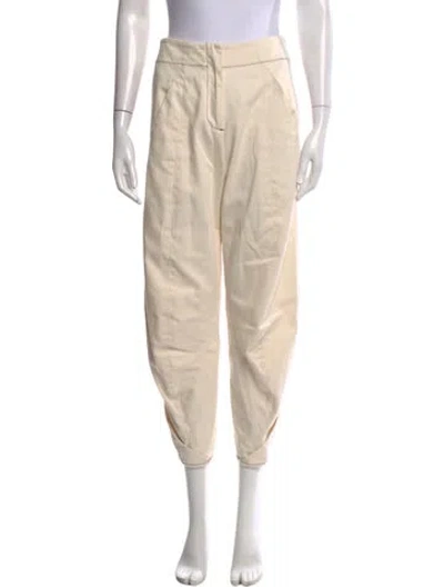 Pre-owned Zero + Maria Cornejo Wide Leg Pants In Neutral