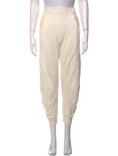 Pre-owned Zero + Maria Cornejo Wide Leg Pants In Neutrals