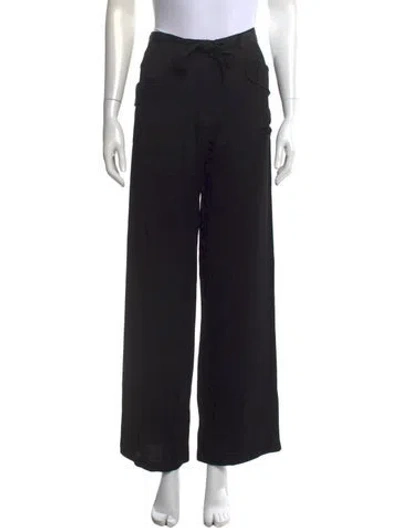 Pre-owned Zero + Maria Cornejo Wide Leg Pants W/ Tags In Black