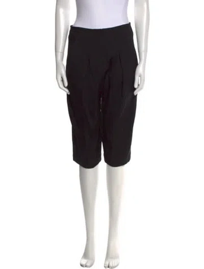 Pre-owned Zero + Maria Cornejo Wool Wide Leg Pants In Blue