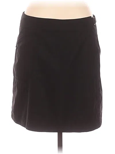 Pre-owned Zero Restriction Casual Skirt In Black