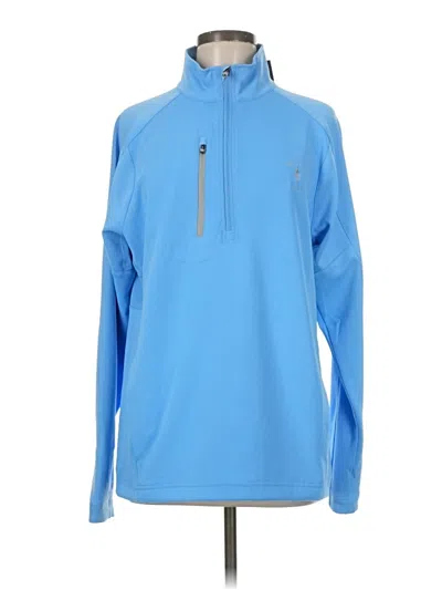 Pre-owned Zero Restriction Fleece Jacket In Blue