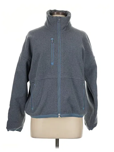 Pre-owned Zero Restriction Fleece Jacket In Gray