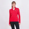 Zero Restriction Gonzaga | Sofia Z500 Pullover | Collegiate In Red