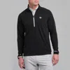 Zero Restriction Gonzaga | Z425 1/4 Zip Pullover | Collegiate In Black