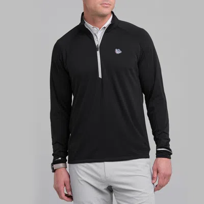 Zero Restriction Gonzaga | Z425 1/4 Zip Pullover | Collegiate In Black