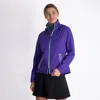 Zero Restriction Hooded Olivia Jacket In Midnight