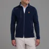 Zero Restriction Illinois | Z710 Full Zip Jacket | Collegiate In Navy