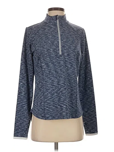 Pre-owned Zero Restriction Long Sleeve T-shirt In Blue