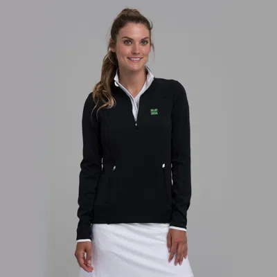 Zero Restriction Marshall University | Sofia Z500 Pullover | Collegiate In Black