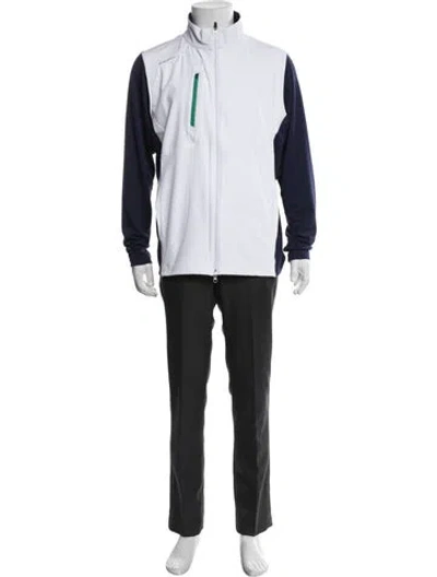 Pre-owned Zero Restriction Performance Jacket In Blue
