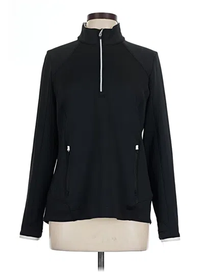 Pre-owned Zero Restriction Pullover Sweater In Black
