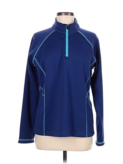 Pre-owned Zero Restriction Pullover Sweater In Blue