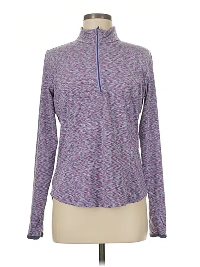 Pre-owned Zero Restriction Pullover Sweater In Purple