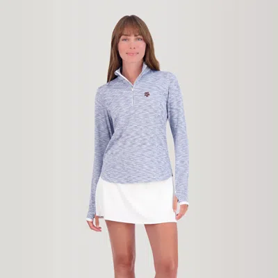 Zero Restriction Texas A & M | Shae Zip Mock | Collegiate In Cloud