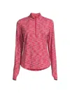 Zero Restriction Women's Shae Half-zip Pullover Top