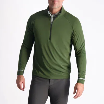 Zero Restriction Z425 1/4 Zip Pullover In Green