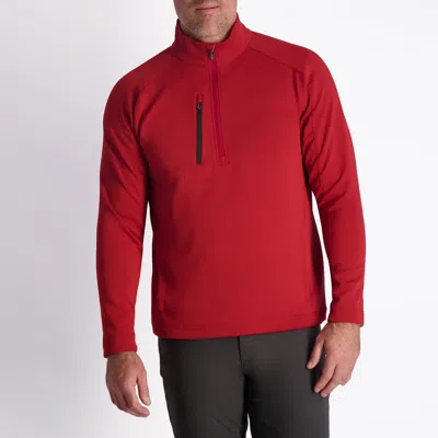 Zero Restriction Z500 1/4 Zip Pullover In Red