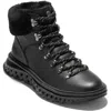 Zerogrand Cole Haan 5zg Explore Womens Leather Outdoor Hiking Boots In Black
