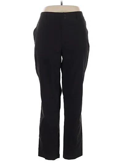 Pre-owned Zeroxposur Active Pants In Black