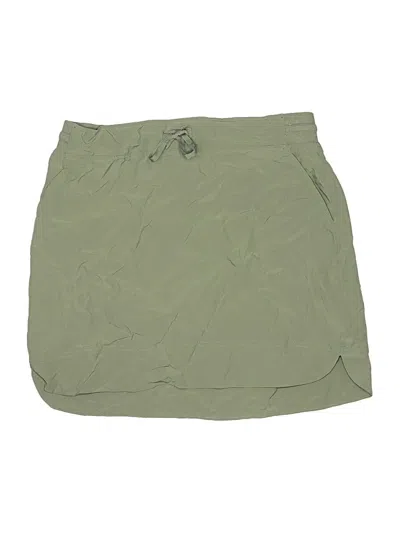 Pre-owned Zeroxposur Active Skort In Green