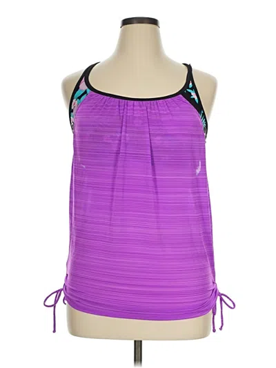 Pre-owned Zeroxposur Active Tank Top In Purple