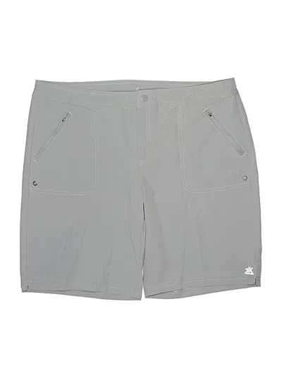 Pre-owned Zeroxposur Athletic Shorts In Gray