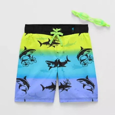 Zeroxposur Big Kid Boys Board Shorts In Black